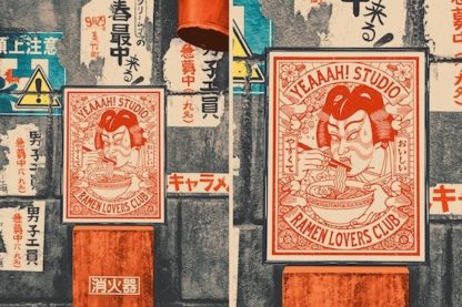 affiche ramen lovers club decoration murale 841 575x383