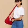 rosa terracotta rouge hindbag sac bandouliere poche