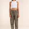 Pantalon impermeable Gambetta Cargo Kaki Femme Flotte x