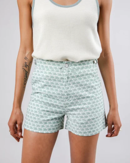 short guapa bleu brava