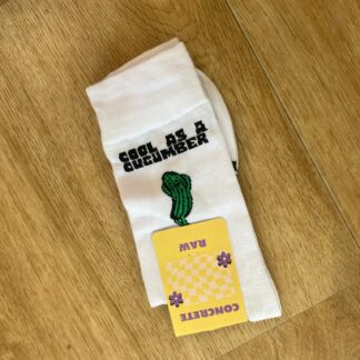 chaussettes cool as a cucumber coton bio concrete
