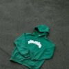 bubble green hoodie