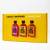crazy bastard sauce coffret jaune hot sauce