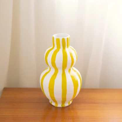 vase jaune ferrara