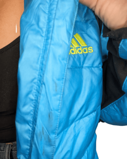 Puffer adidas bleu vintage