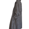 manteau long gris zara