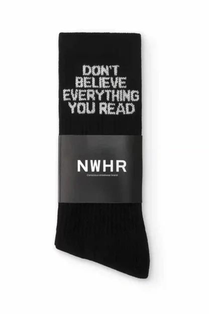chaussettes noires packaging zon