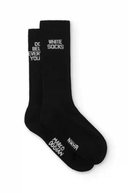 chaussettes noirs don't believe zon