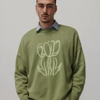 pull jersey vert tulip nwhr zon