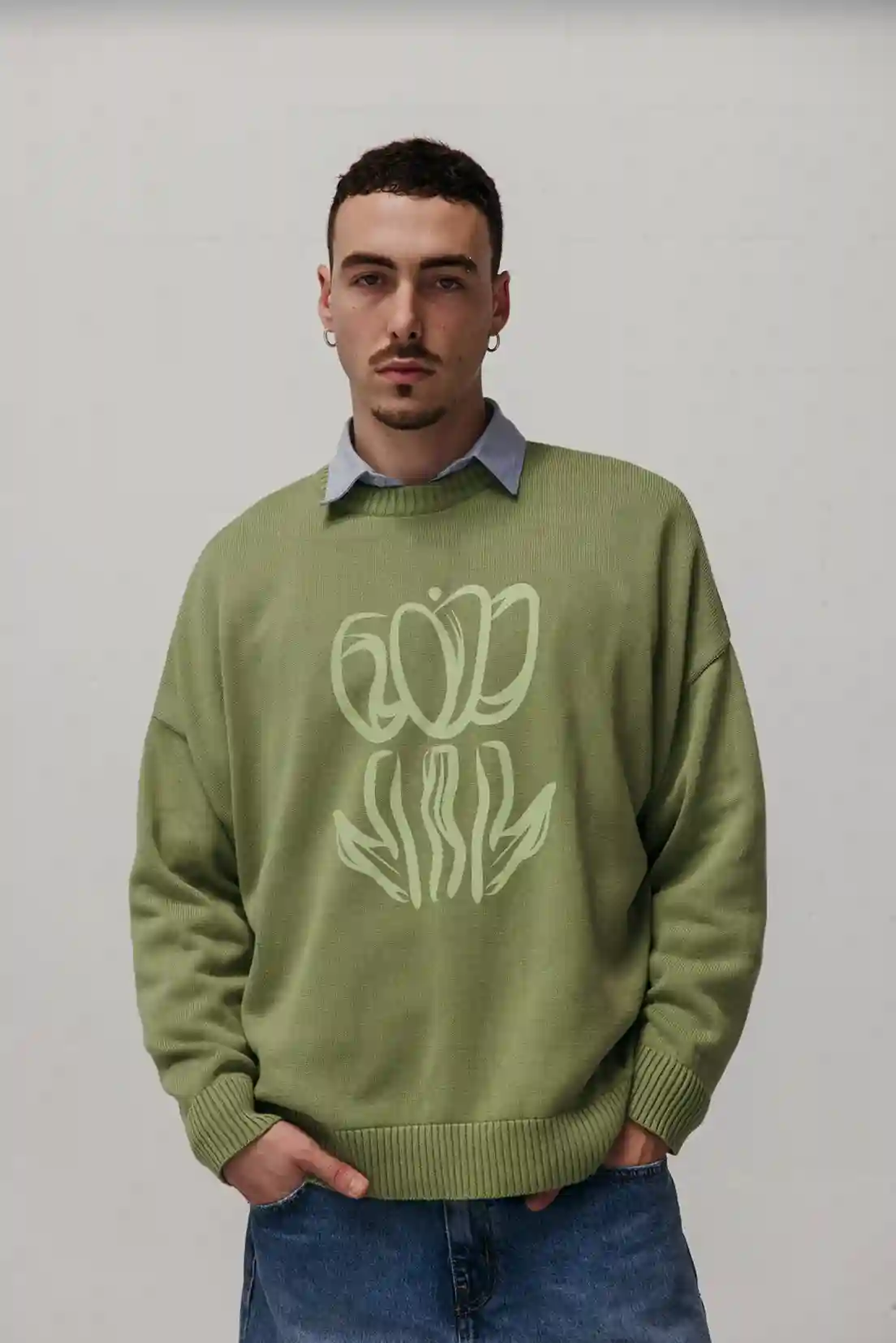 Pull jersey Tulip - Vert