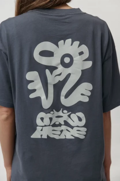 tshirt oversize gris rune nwhr dos ()