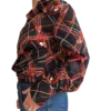 chemisier vintage 70s pelle col a tarte