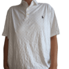 Polo blanc ralph lauren vintage