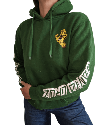 sweat a capuche santa cruz vert M