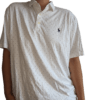 Polo blanc ralph lauren vintage