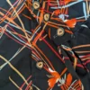 chemisier vintage 70s pelle col a tarte