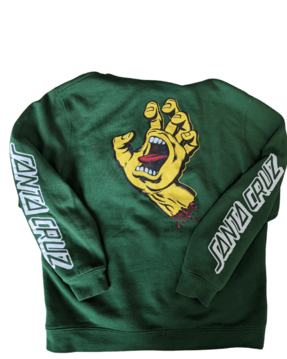 (sweat a capuche santa cruz vert M