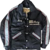 veste blouson racing noir vintage