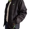 Doudoune noir verte adidas ()