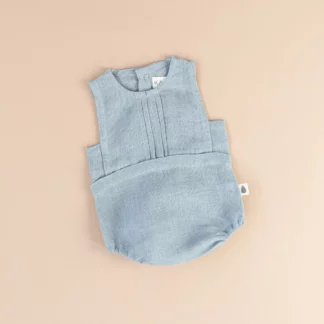 barboteuse bleu ciel bébé
