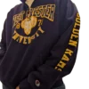 sweat tiers zippé violet jaune () min