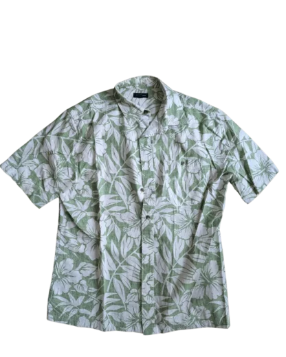 chemisette vintage hawaiienne