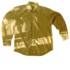 chemise fripe jaune legere