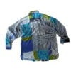 Chemise legere a motif en viscose