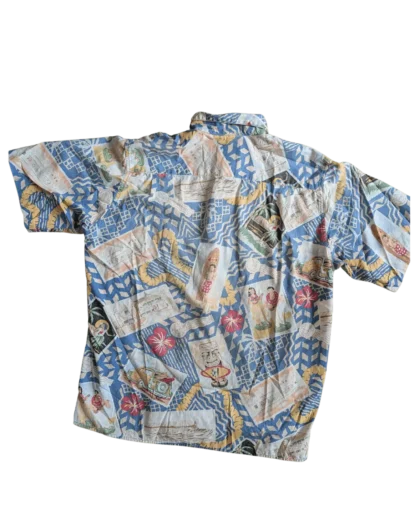 chemisette hawaiienne authentique taille M vintage rare