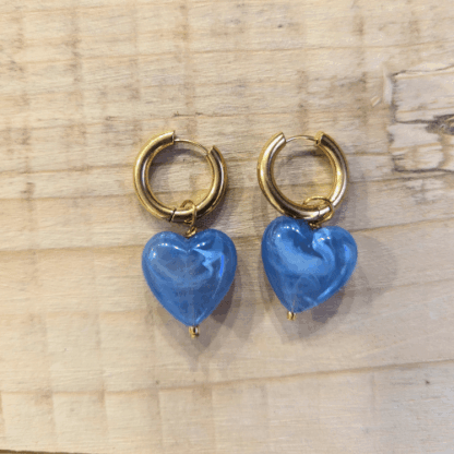 boucles d'oreilles marguerite bijoux inox doré
