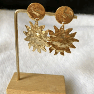 boucles do'reille solé bijoux marguerite anallergique