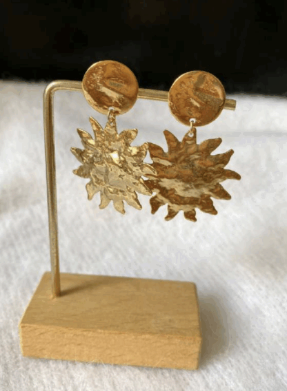 boucles do'reille solé bijoux marguerite anallergique