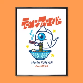 ramen-forever-30x40 affiche