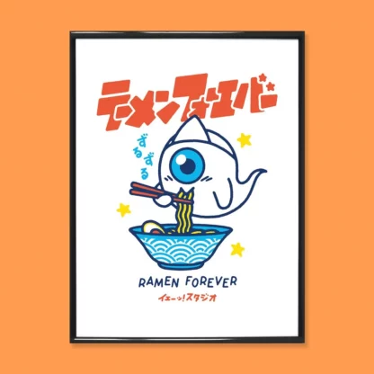 ramen-forever-30x40 affiche