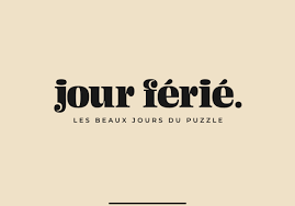 jour ferié puzzle