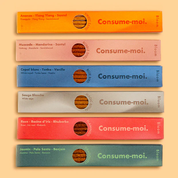 Coffret Bloom Encens - 30 encens - 6 parfums