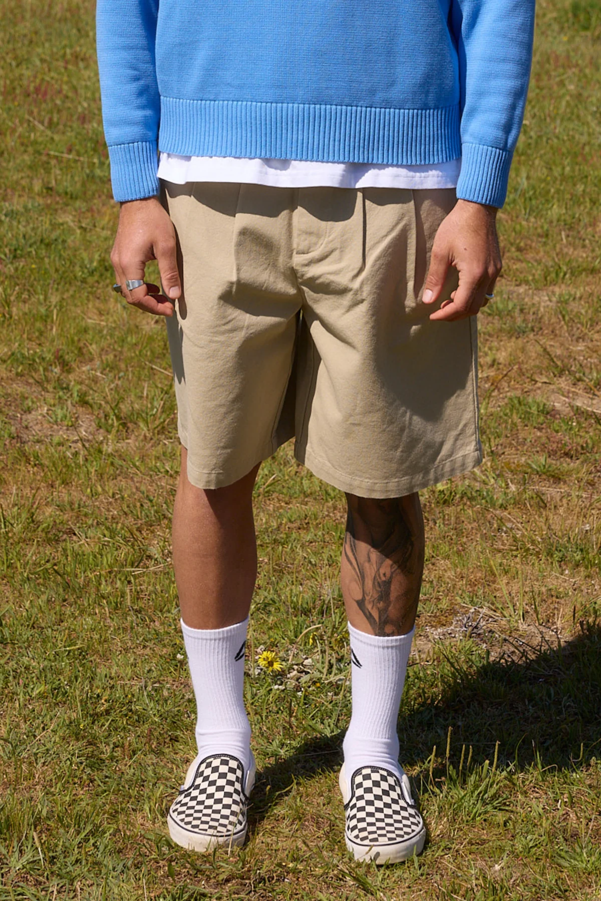 Bermuda Oversize - Chino beige